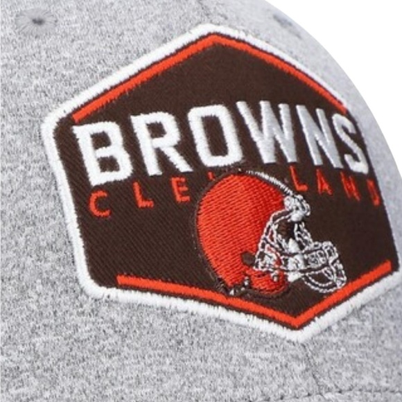 NFL Cleveland Browns‘47 Contender Heathered GreyWhite Cap Flex Fit Mens OSFA NWY - Picture 5 of 11